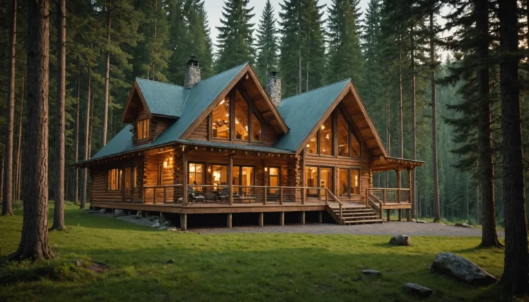 cabanes en bois