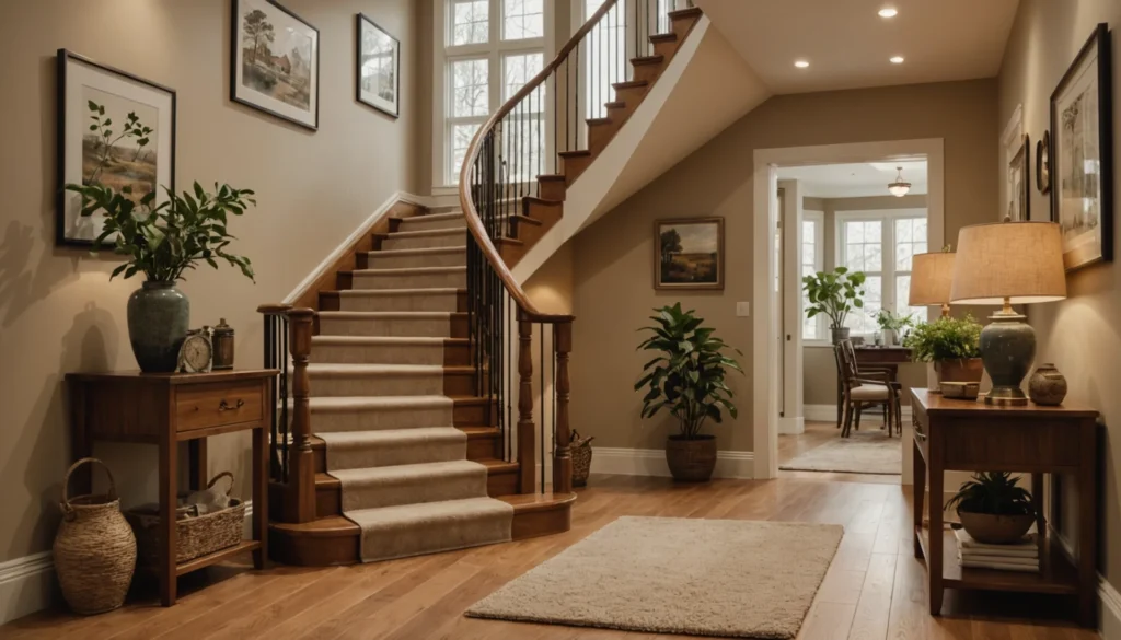 escalier en bois qui craque