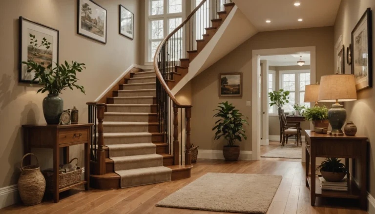 escalier en bois qui craque