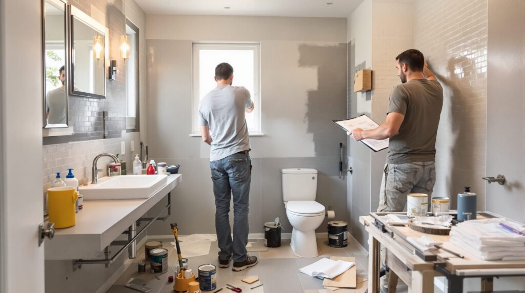 combien de temps pour refaire une salle de bain