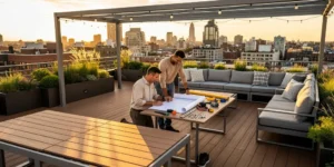 aménagement rooftop toit terrasse