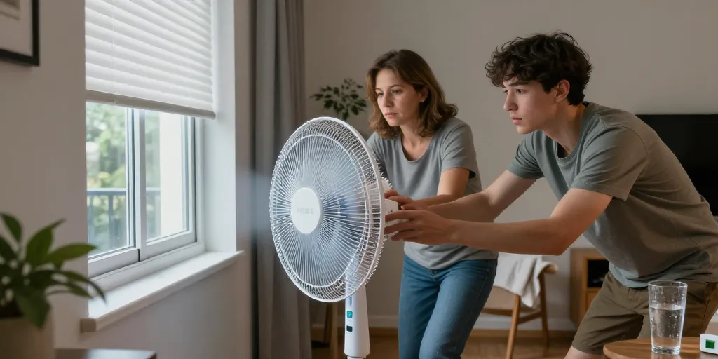 comment faire baisser la chaleur dans une maison